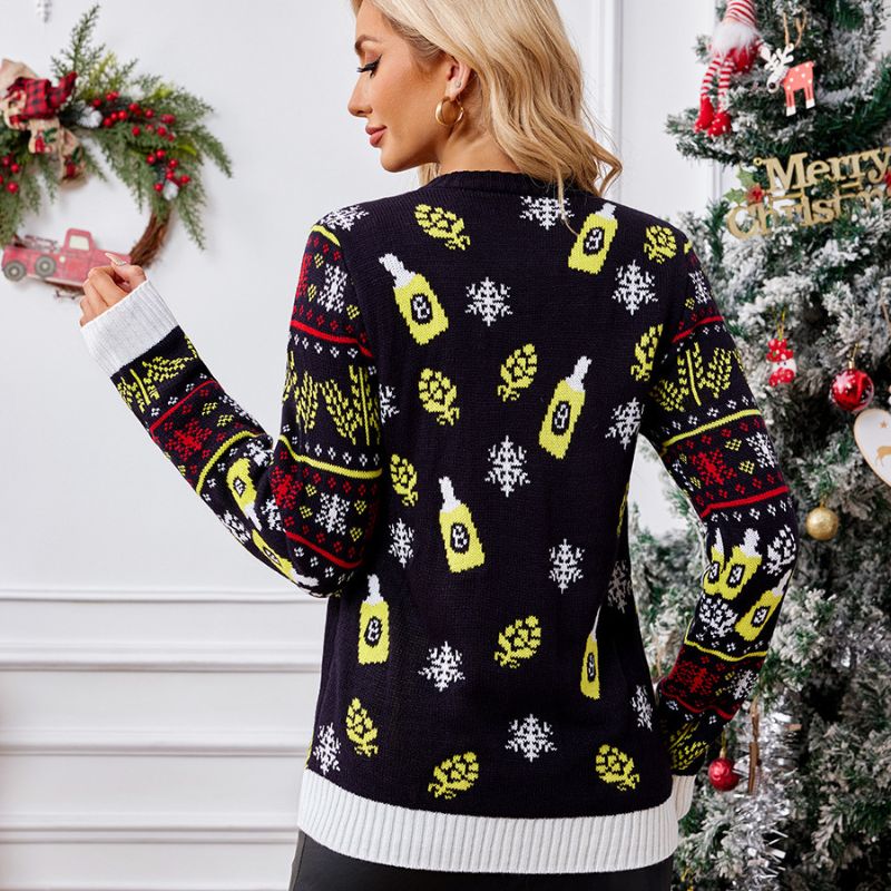 Pull de Noël – Motif original du père Noël