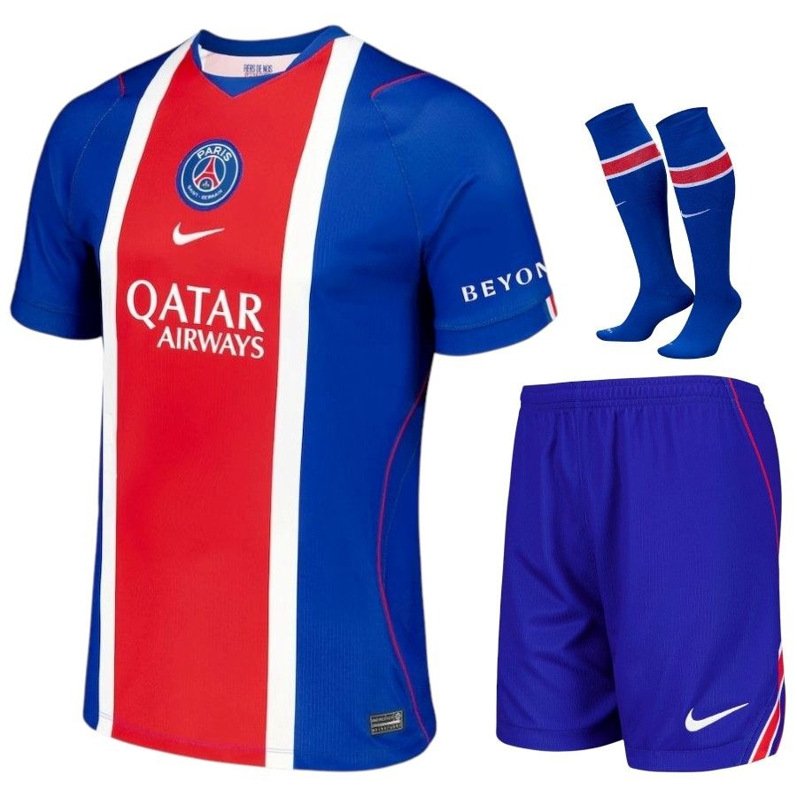 Ensemble maillot domicile enfant du Paris Saint-Germain 2026/27 – Dembélé