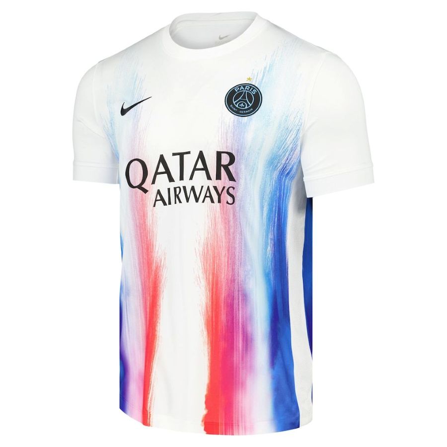 Paris Saint-Germain Aufwärmtrikot Herren 2025/26 – Champions-League-Edition – Weiß