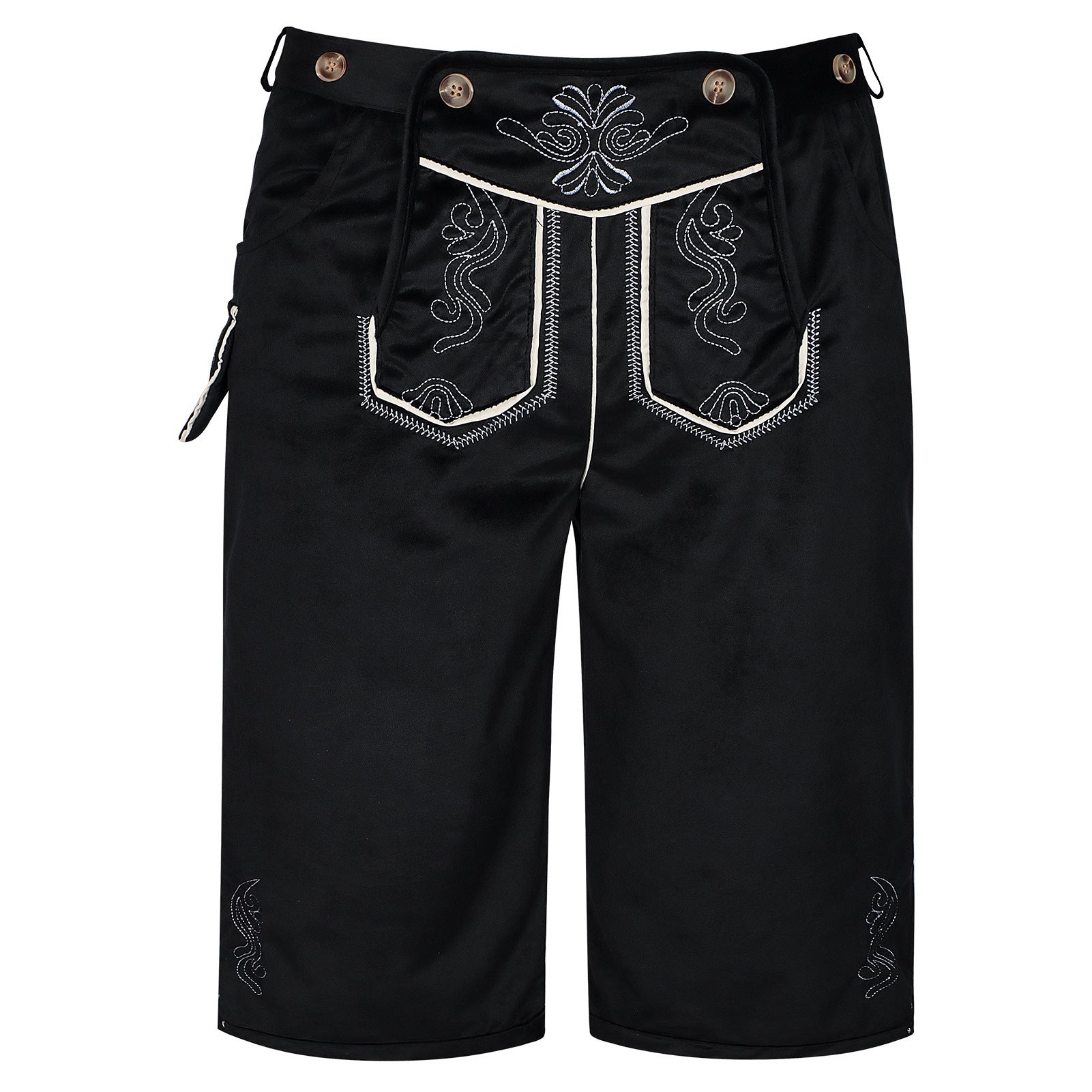 Trachtenhose für Herren mit besticktem Hosenlatz