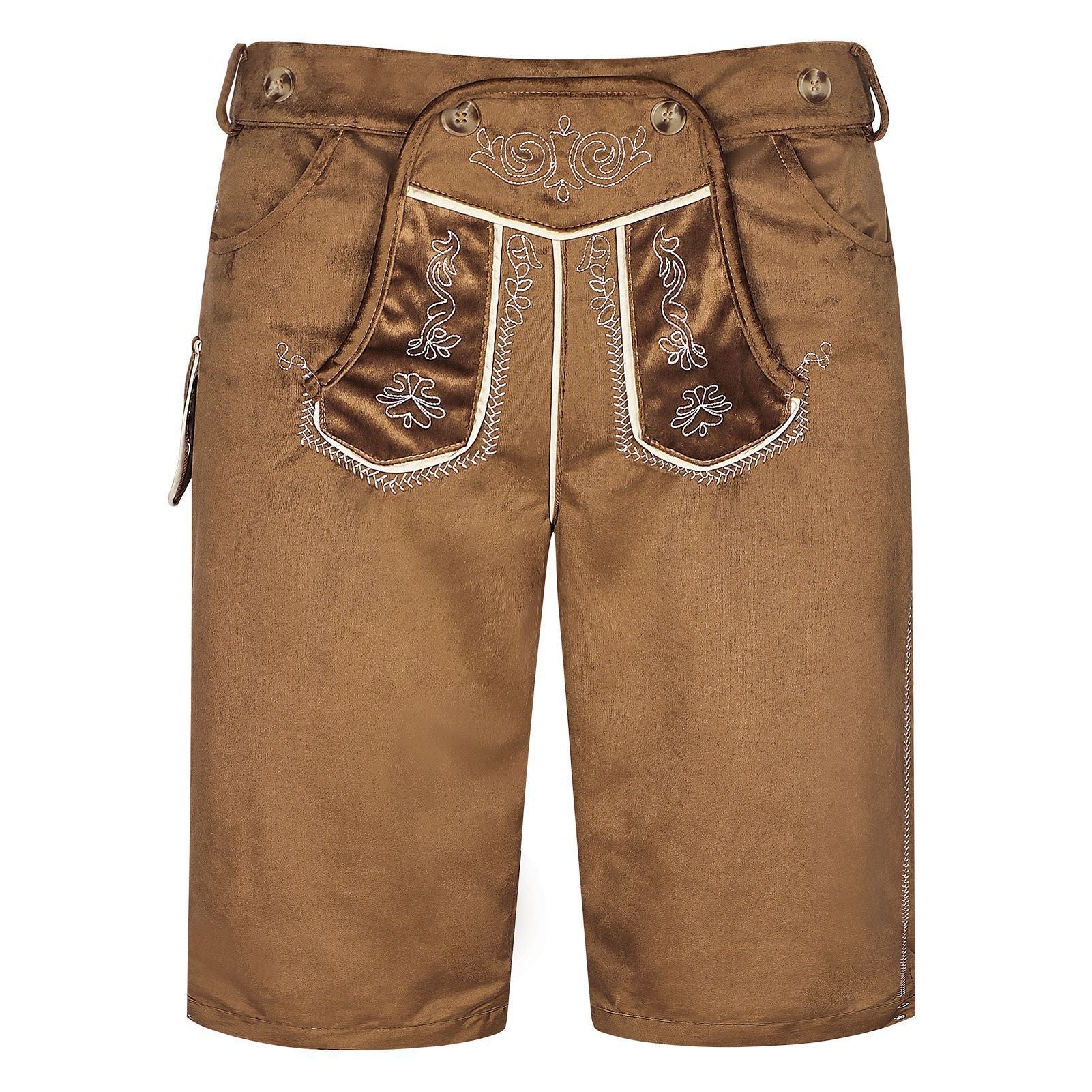 Trachtenhose für Herren mit besticktem Hosenlatz