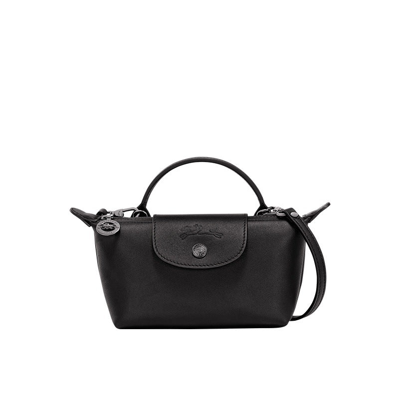Mini sac Longchamp en cuir