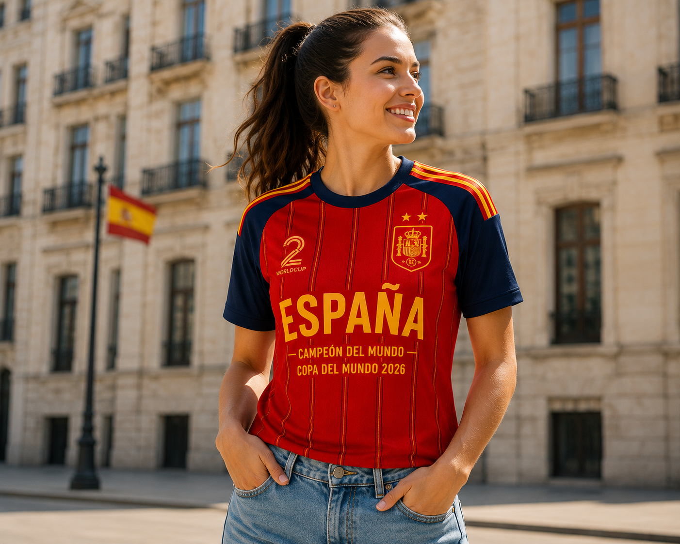 スペイン ワールドチャンピオン 2026 ジャージ