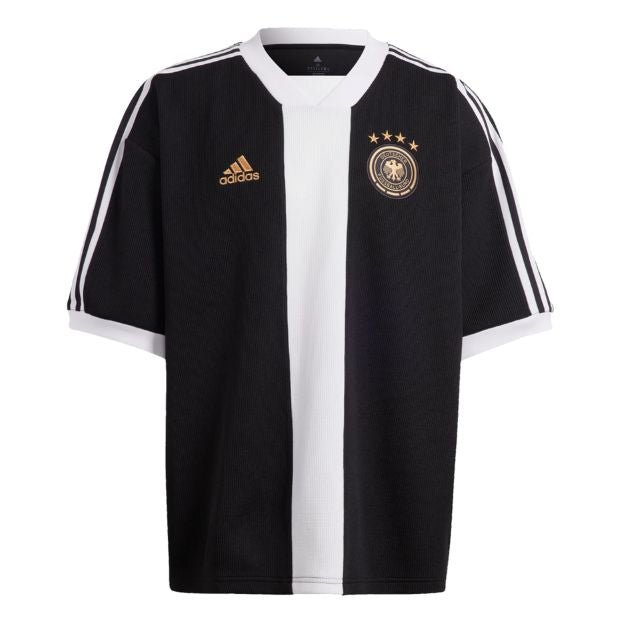 DFB DEUTSCHLAND ICON 3/4 Jersey Schwarz-Weiß