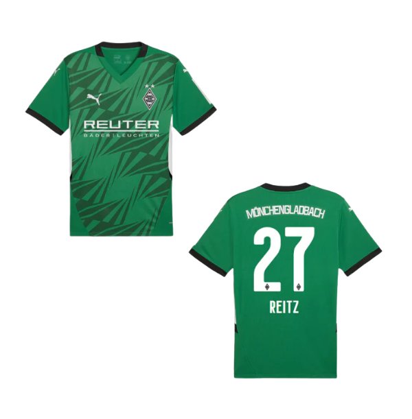 BMG Borussia Mönchengladbach Auswärtstrikot Kinder 2024/25 – Reitz 27