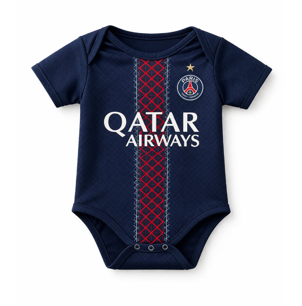 Paris Saint-Germain Babybody 2025/26 – 1 Stern