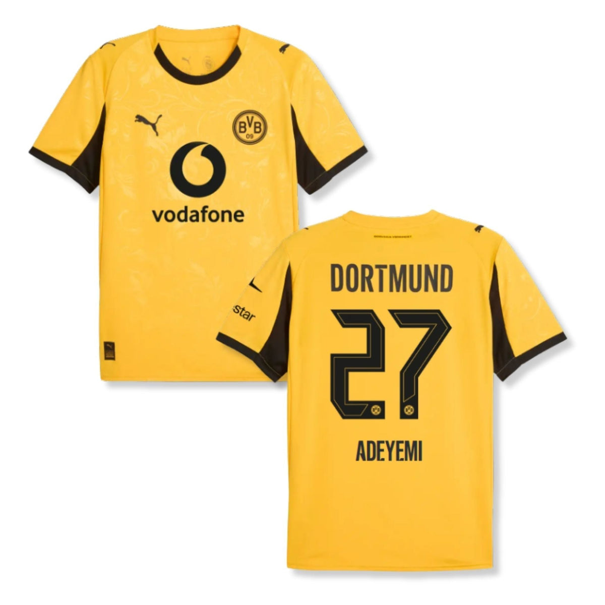 BVB Borussia Dortmund autentiska cuptröja herr 2025/26 – Adeyemi 27