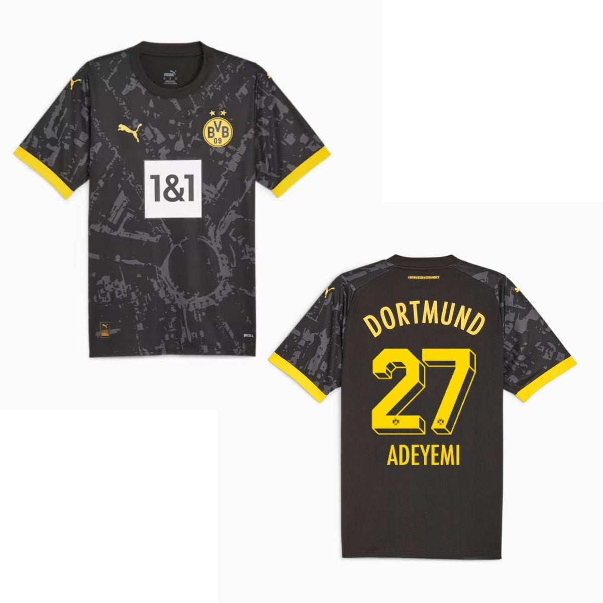 BVB Borussia Dortmund bortatröja herr 2023/24 – Adeyemi 27
