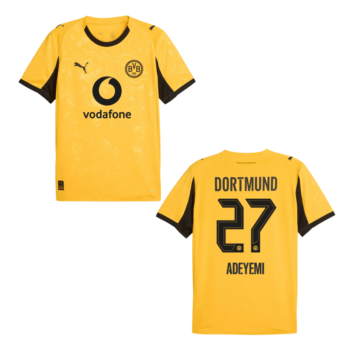 BVB Borussia Dortmund cuptröja barn 2025/26 – Adeyemi 27