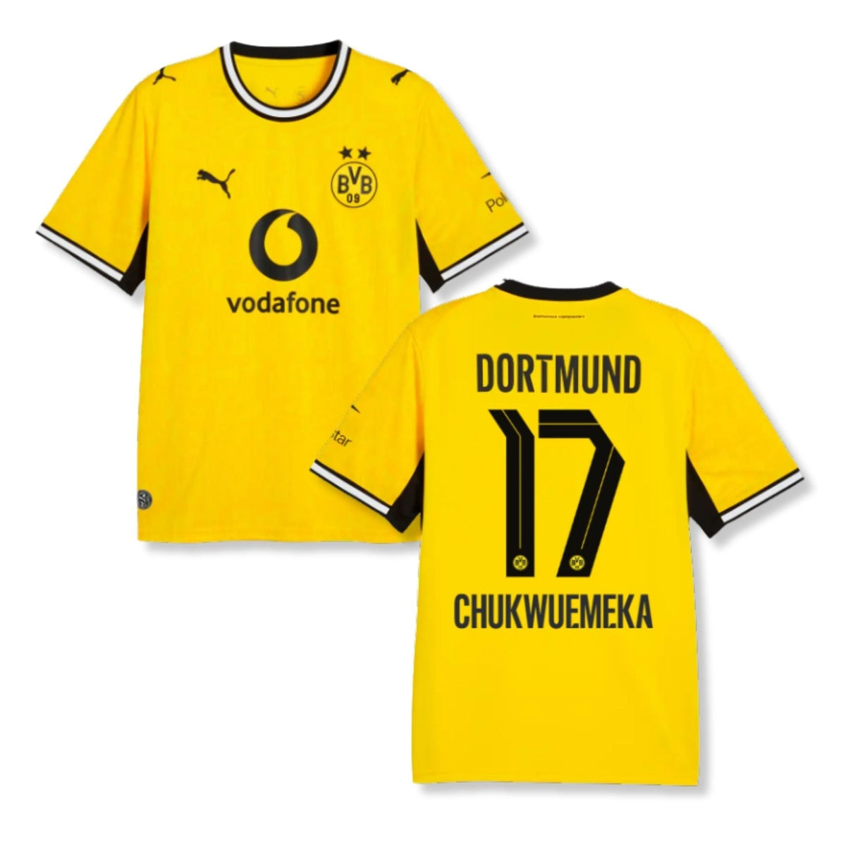BVB Borussia Dortmund hemmatröja herr 2026/27 – Chukwuemeka 17
