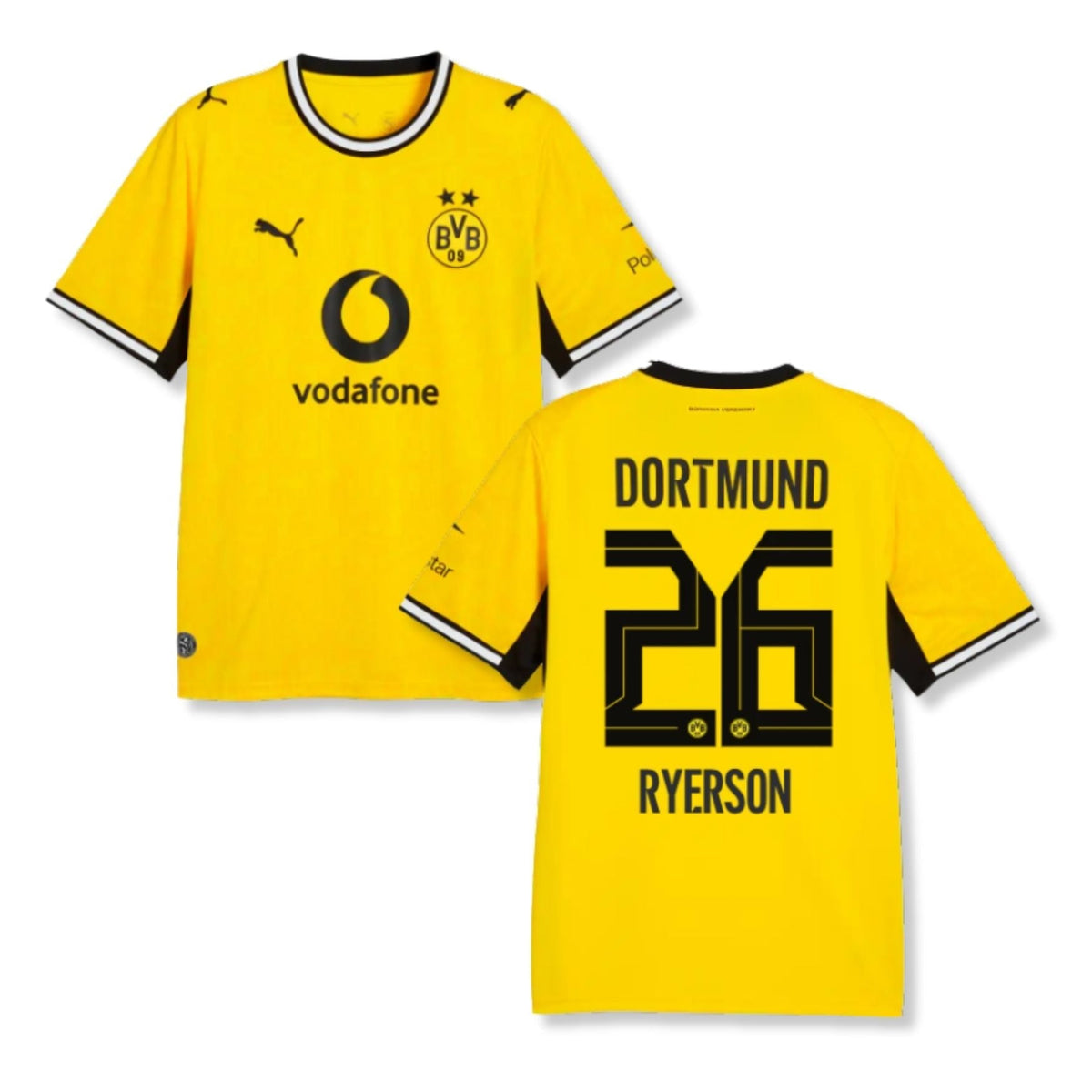 BVB Borussia Dortmund hemmatröja herr 2026/27 – Ryerson 26