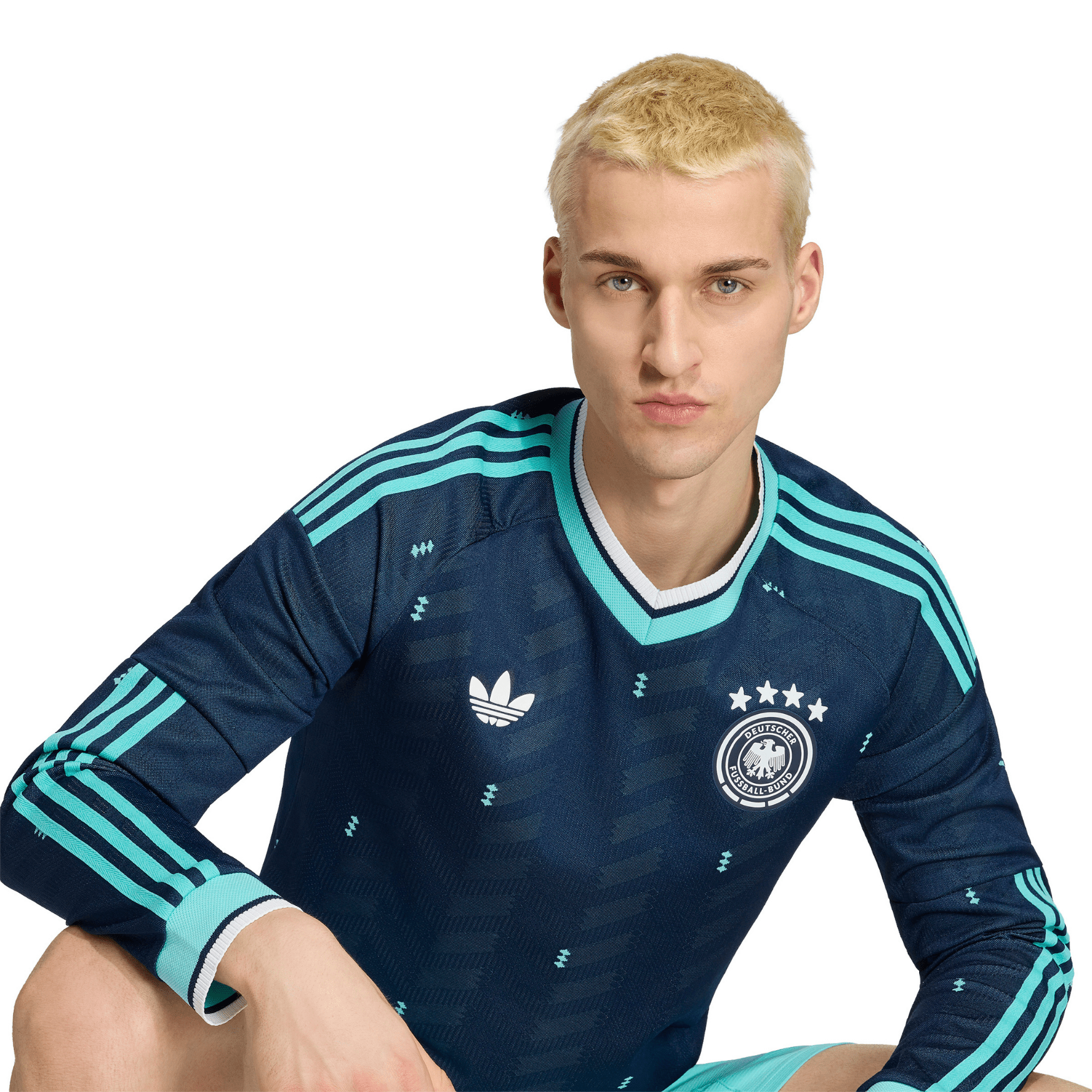 DFB DEUTSCHLAND AUTHENTISCH Auswärts-Trikot Herren Langarm WM 2026