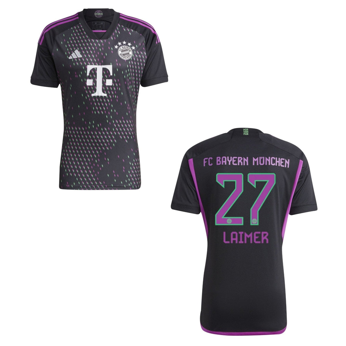 FC Bayern München bortatröja herr 2023/24 – Laimer 27