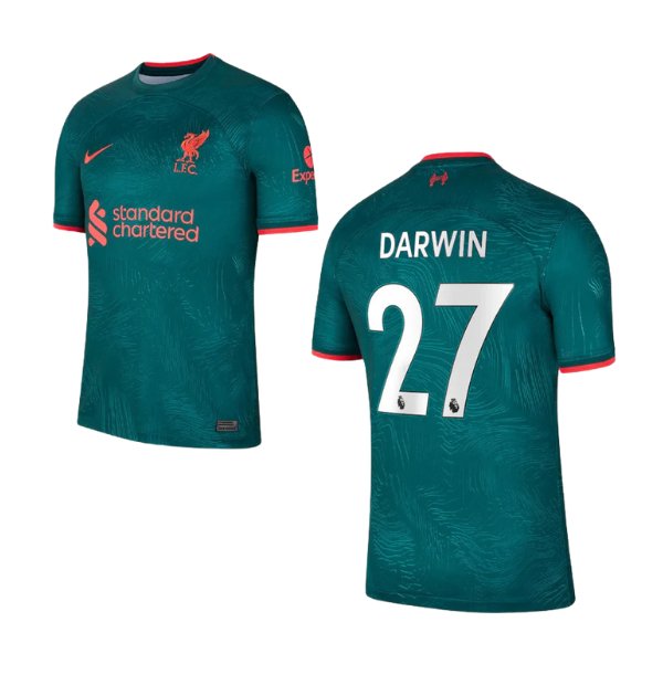 LFC FC Liverpool tredje tröja barn 2022/23 – Darwin 27