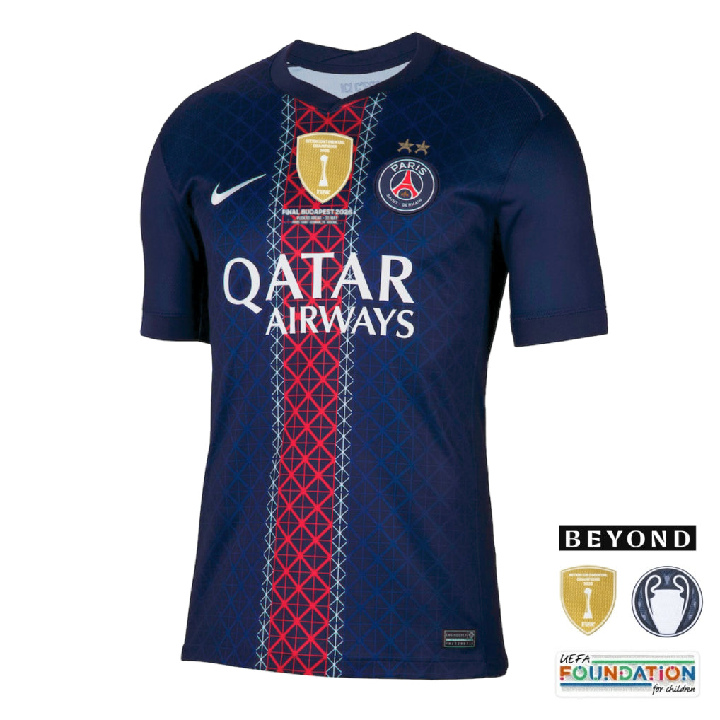 Paris Saint-Germain Heimtrikot Herren 2026 – 2 Sterne – Champions-League-Finale 2026