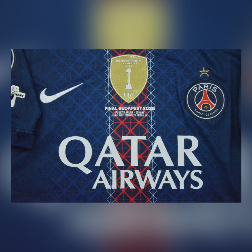 Paris Saint-Germain Heimtrikot Herren 2026 – 1 Stern – Champions-League-Finale 2026 – Budapest