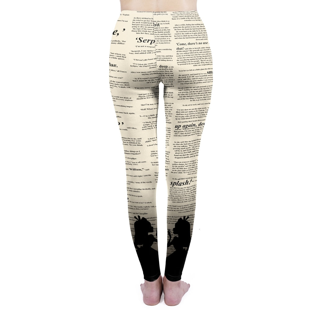 Mode Frauen Leggings Pink Tropics Druck mit Multicolor-Muster Leggings Hohe Elastizität Fitnesshosen Leggings