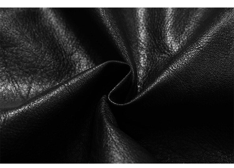 Dicke Leder Parkas Männer Buchstaben Reißverschluss Taschen Motorradjacke Winter Männer Lockere Mode Punk All-Match Oberbekleidung Unisex