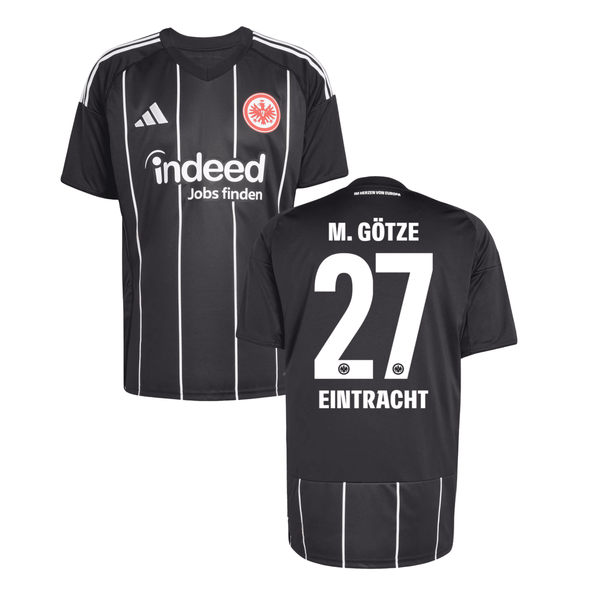 SGE Eintracht Frankfurt fjärde tröja barn 2025/26 – M. Götze 27