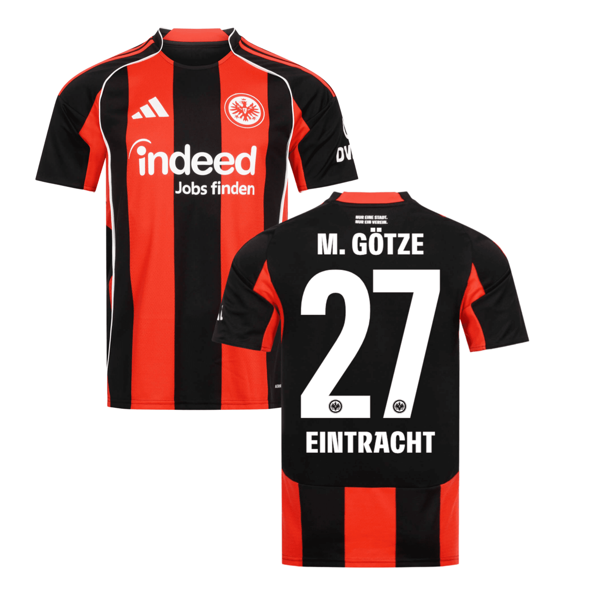 SGE Eintracht Frankfurt hemmatröja barn 2025/26 – M. Götze 27